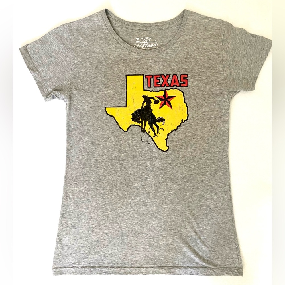 Texas Graphic T-shirt M - Heather Gray, Women’s